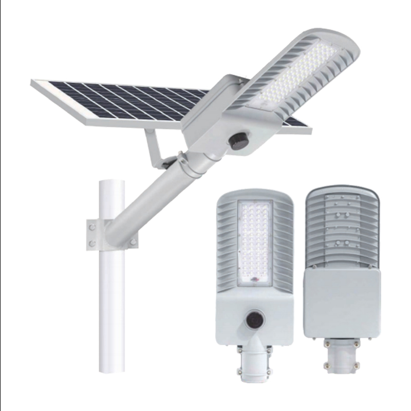 Led solární pouliční světlo